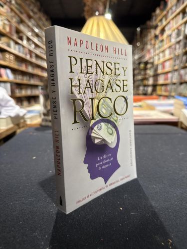 Portada do libro de Piense y hágase rico