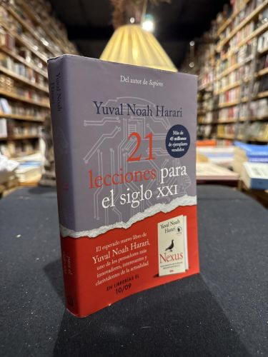 Portada del libro de 21 lecciones para el siglo XXI