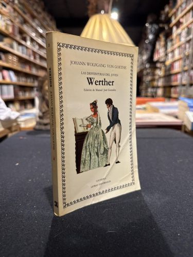 Portada del libro de Las desventuras del joven Werther