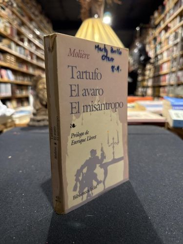 Portada del libro de Tartufo. El avaro. El misántropo