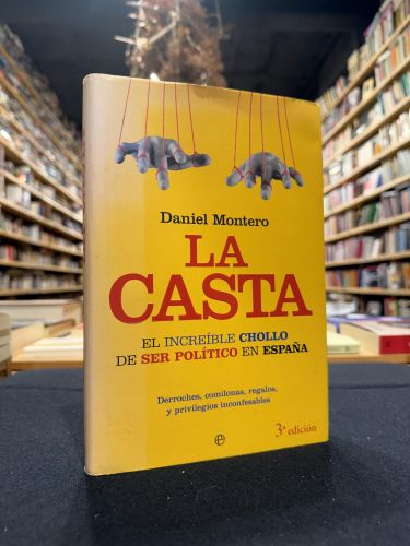Portada do libro de La casta