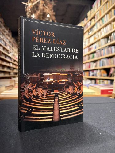 Portada do libro de El malestar de la democracia