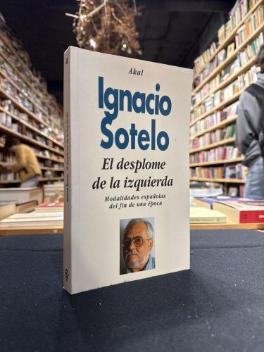 Portada do libro de El desplome de la izquierda