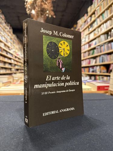 Portada do libro de El arte de la manipulación política