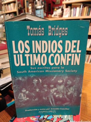 Portada do libro de Bridges, Los indios del último confín