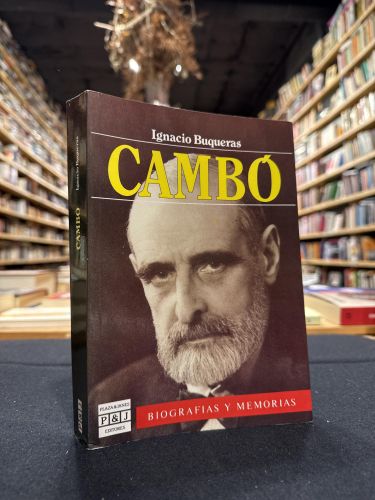 Portada do libro de Cambó