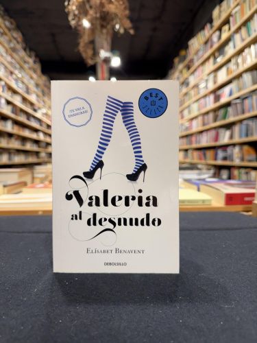 Portada do libro de Valeria al desnudo (Saga Valeria 4)