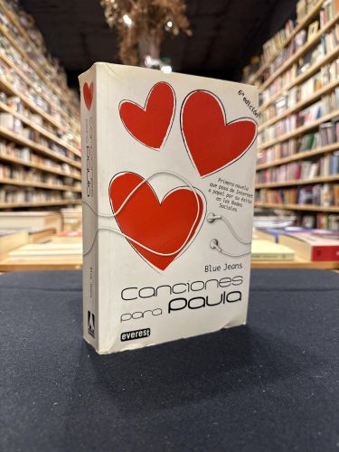 Portada do libro de Canciones para Paula