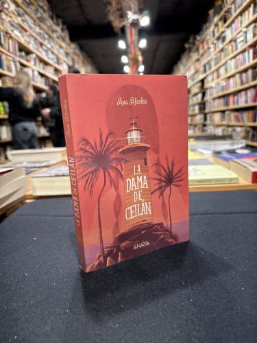 Portada do libro de La dama de Ceilán