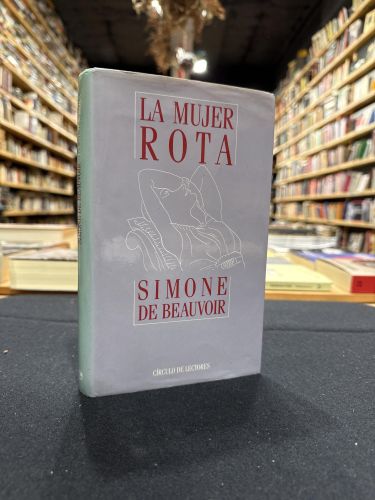 Portada do libro de La mujer rota