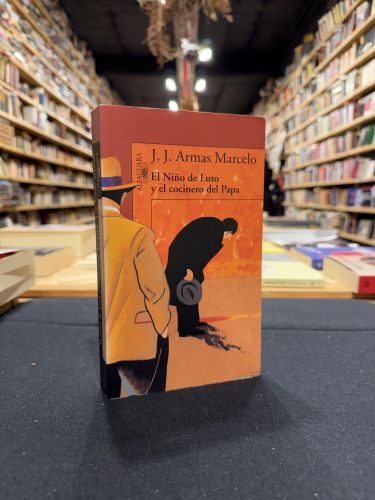 Portada do libro de El Niño de Luto y el cocinero del Papa