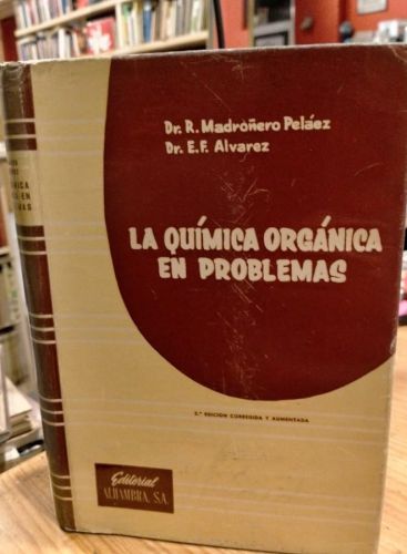 Portada do libro de La quimica inorganica en problemas. Madroñero. Alvarez