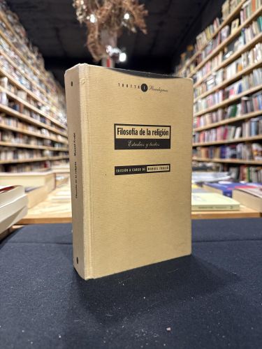 Portada do libro de FILOSOFIA RELIGION ESTUDIOS Y TEXTOS