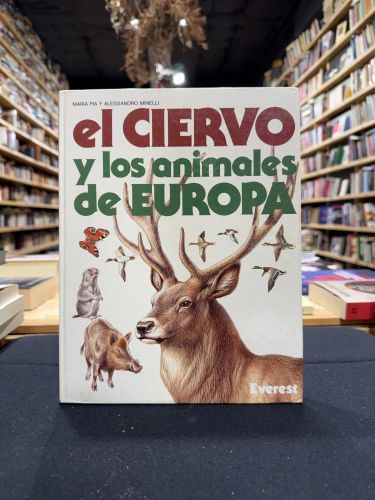 Portada do libro de El Ciervo y los animales de Europa