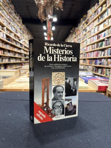 Portada do libro de Misterios de la Historia
