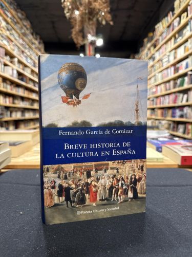 Portada do libro de Breve historia de la cultura en España