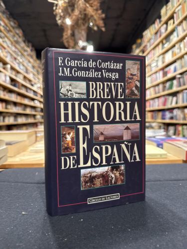 Portada do libro de Breve historia de España