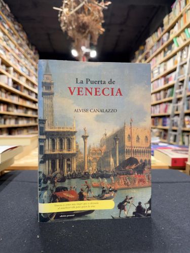 Portada do libro de La puerta de Venecia