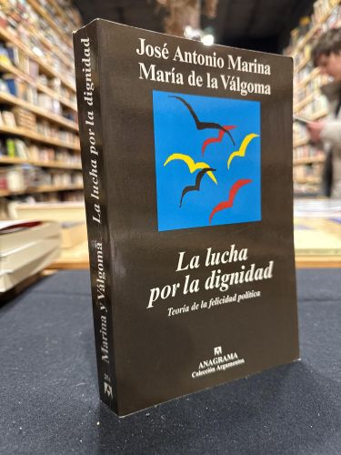 Portada do libro de La lucha por la dignidad