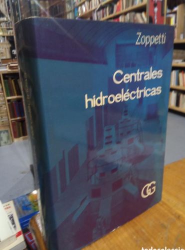 Portada do libro de Zoppetti. Centrales hidroelectricas