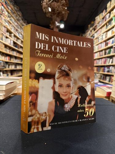 Portada do libro de Mis inmortales del cine. Hollywood años 50