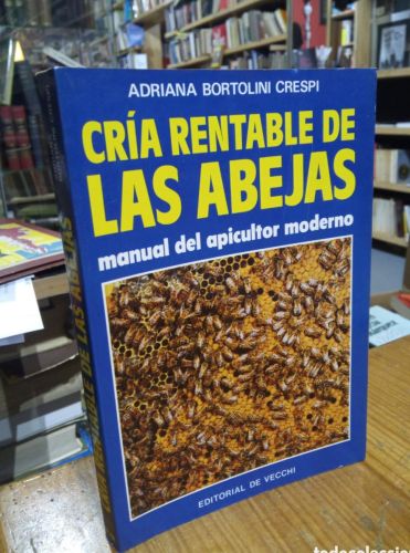 Portada do libro de CRIA RENTABLE DE ABEJAS. ADRIANA BORTOLINI CRESPI