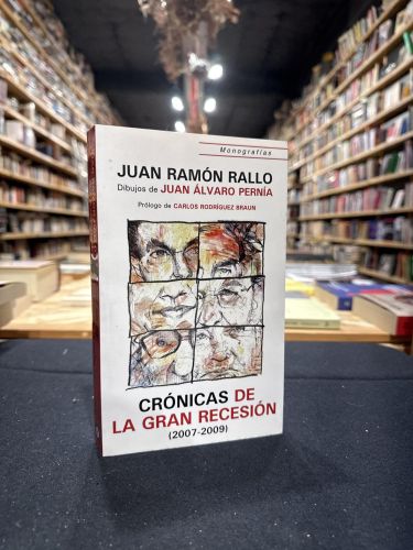 Portada do libro de Crónicas de la gran recesión (2007-2009(