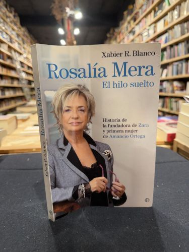 Portada do libro de Rosalía Mera. El hilo suelto