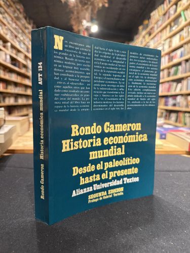 Portada do libro de Historia económica mundial