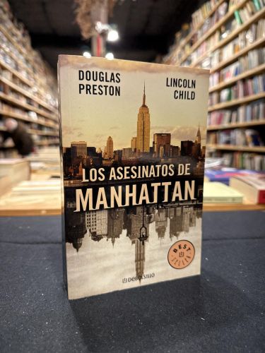 Portada do libro de Los asesinatos de Manhattan (Inspector Pendergast 3)