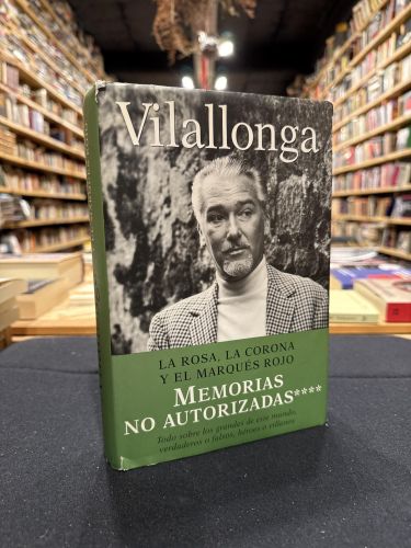 Portada do libro de La rosa, la corona y el marqués rojo