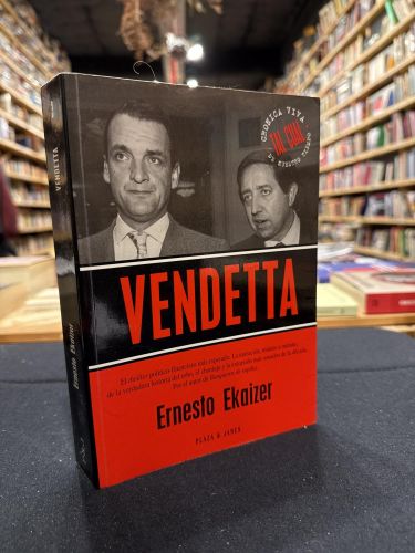 Portada do libro de Vendetta