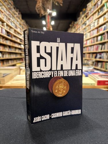 Portada do libro de La estafa