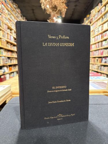 Portada do libro de Verso y pintura. La Divina Comedia. El Infierno