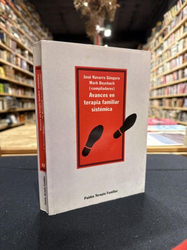 Portada do libro de Avances en terapia familiar sistémica