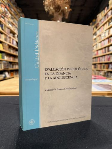 Portada do libro de Evaluación psicológica en la infancia y la adolescencia