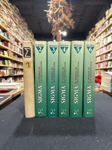 Portada do libro de Sigma. El mundo de las matemáticas, 1 a 6 (Completo)