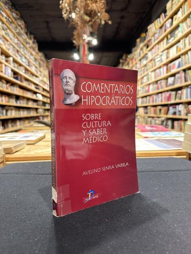 Portada del libro de Comentarios hipocráticos sobre cultura y saber médico