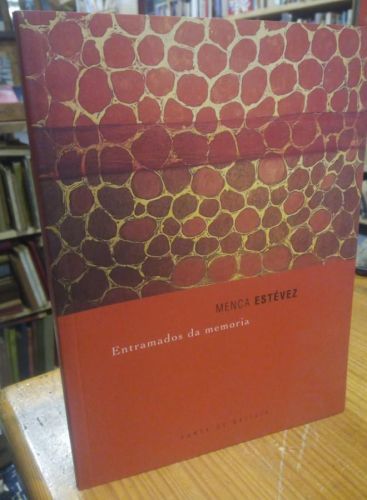 Portada do libro de Catalogo. Menca Estevez. Entramados da memoria