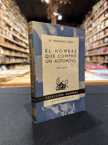 Portada do libro de El hombre que compró un automóvil