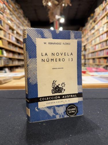 Portada do libro de La novela número 13