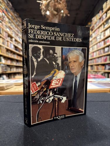 Portada do libro de Federico Sánchez se despide de ustedes