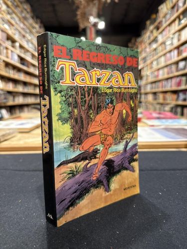 Portada do libro de El regreso de Tarzán