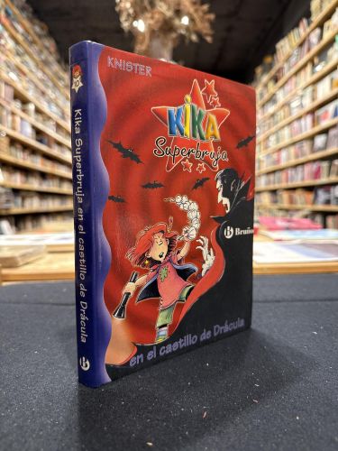 Portada do libro de Kika Superbruja en el castillo de Drácula