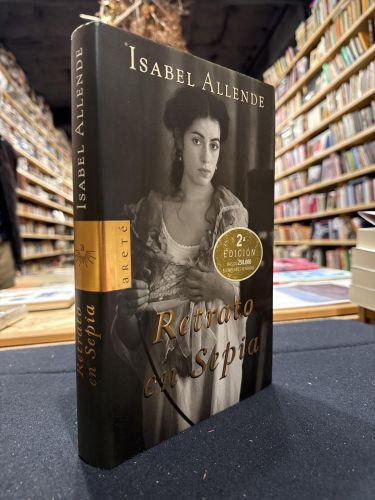 Portada do libro de Retrato en sepia