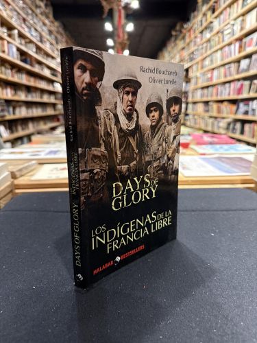 Portada do libro de Days of glory (Los Indígenas de la Francia Libre)