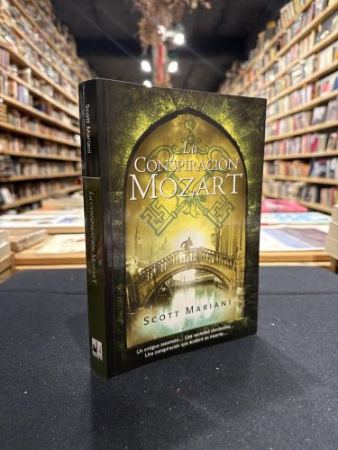 Portada do libro de La conspiración Mozart