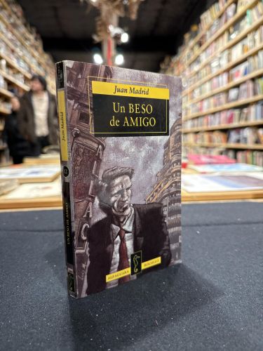 Portada do libro de Un beso de amigo