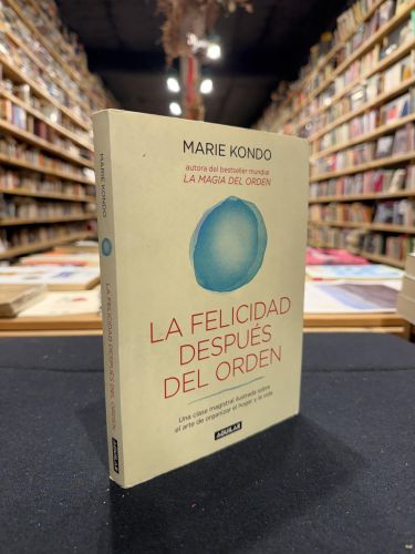 Portada do libro de La felicidad después del orden