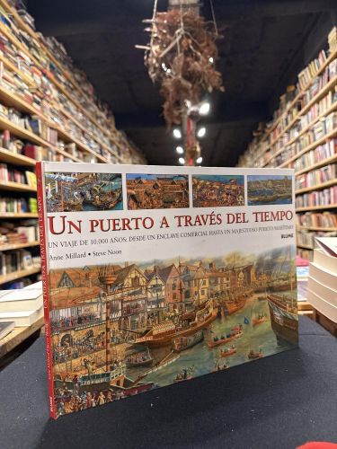 Portada do libro de Un puerto a través del tiempo